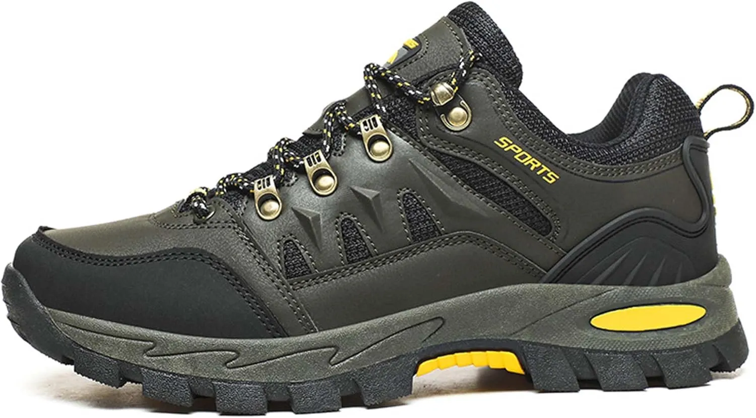 Men's Women's Waterproof Hiking Shoes Non-Slip Breathable Climbing Shoes Outdoor Sports Shoes Comfortable Lightweight Travel Camping Walking Shoes