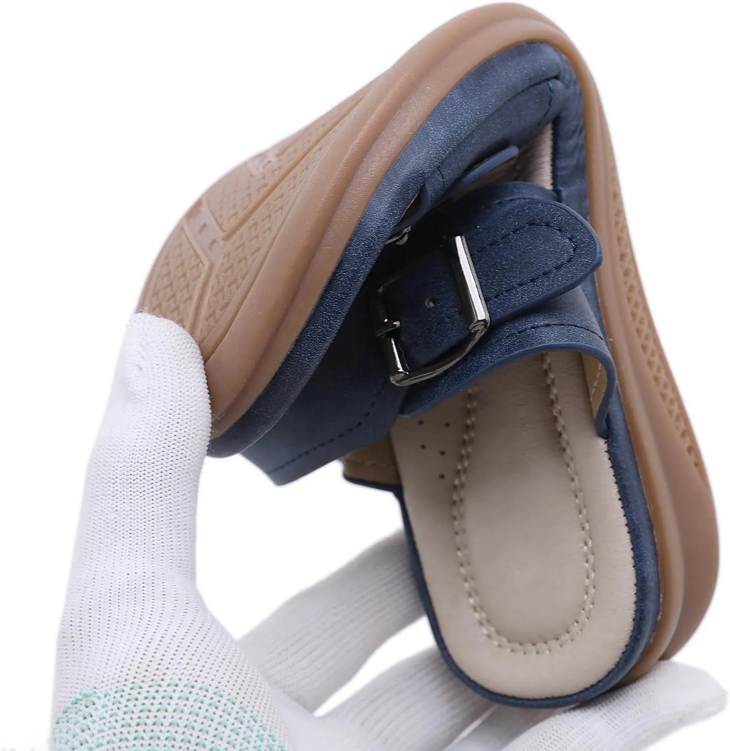 Orthopedic Slippers for Women Indoor and Outdoor Comfort Wear Orthowear Shoes Wide Width Open Toe Sandals Lightweight Slip On Slippers Comfortable Walking Sandals Plantar Fasciitis Soft Cushion