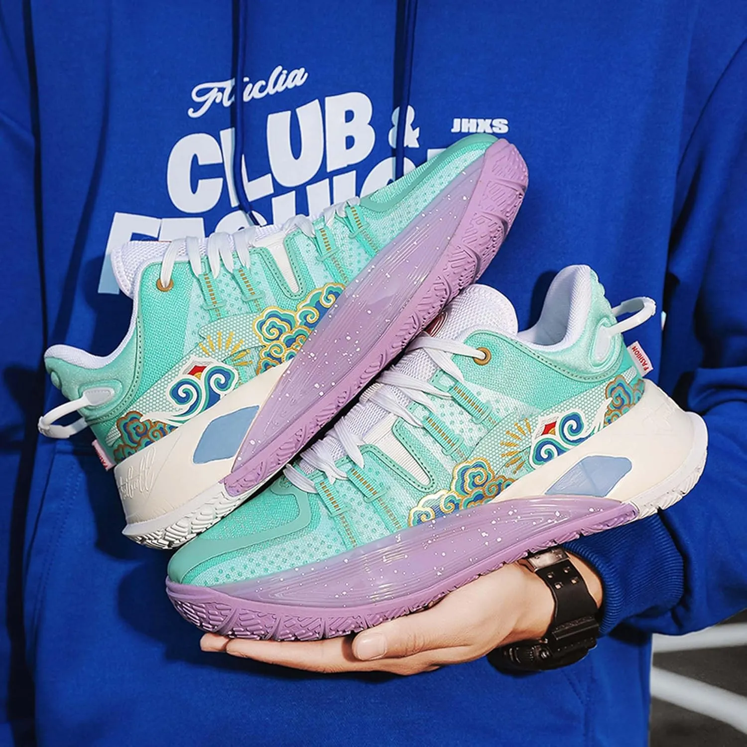 Professional Basketball Shoes Couple Fashion Running Sneakers Wearable Cushioning Youth Basketball Shoes