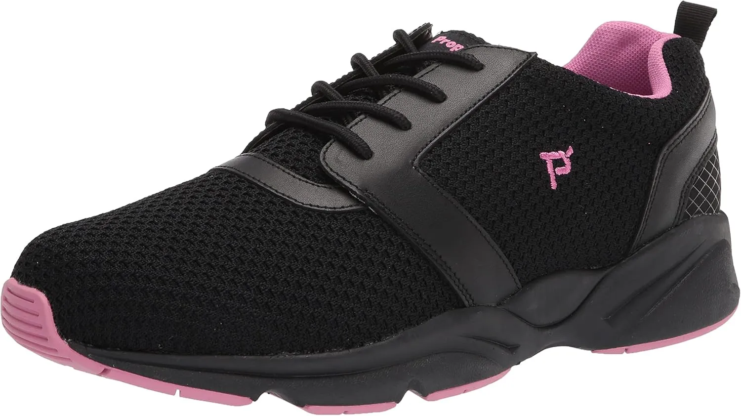 Propt Womens Stability X Walking Walking Sneakers Shoes - Black - Size 8 B