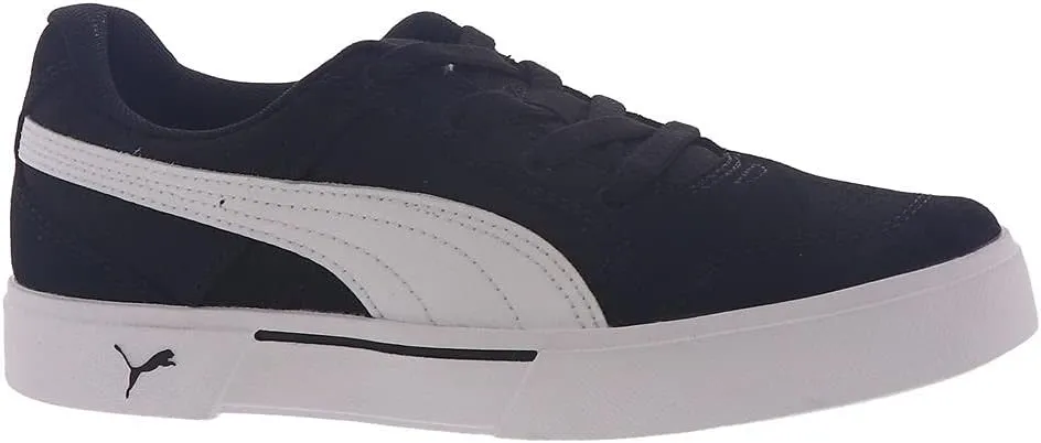 PUMA C-Rey SD PS Boys' Toddler-Youth Sneaker 1 M US Little Kid Black-White