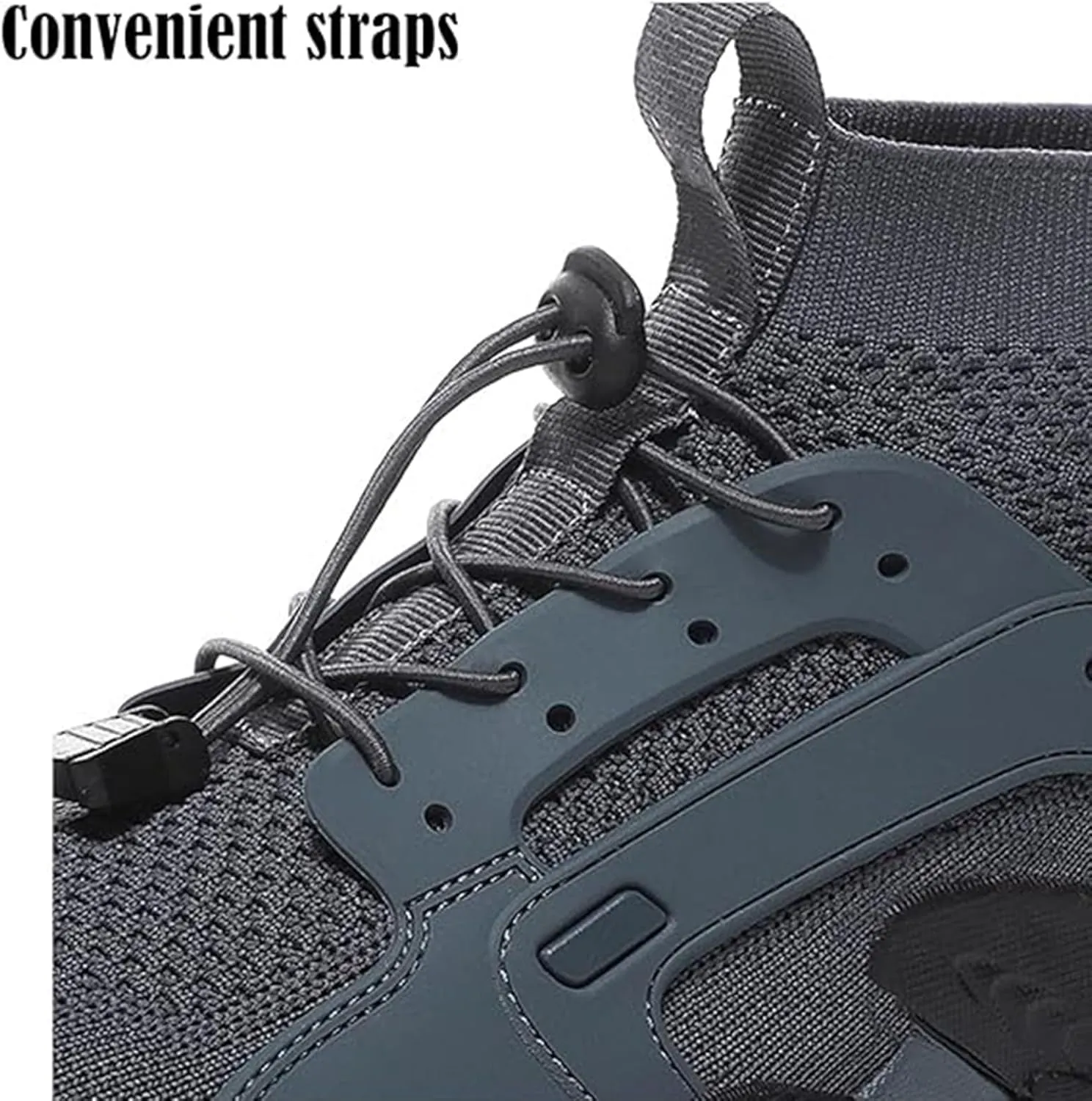 Quick Dry Water Shoes for Outdoor Hiking/Climbing - Men's Lightweight Breathable Sneakers and Women's Fashionable Travel Sneakers,Black-40