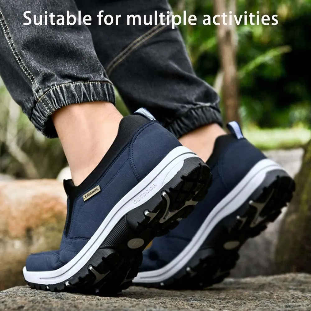Relieffoot Walking Shoes for Men, Relieffoot Orthopedic, Men's Comfortable Waterproof Orthopedic Walking Shoes Hiking Shoes