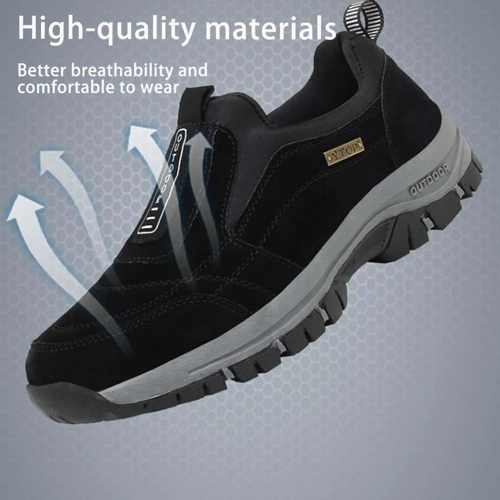 Relieffoot Walking Shoes for Men, Relieffoot Orthopedic, Men's Comfortable Waterproof Orthopedic Walking Shoes Hiking Shoes