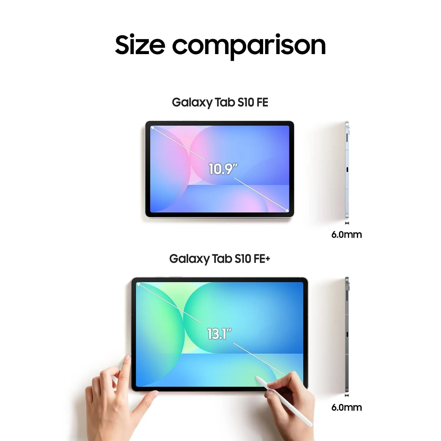Samsung Galaxy Tab S10 FE, S Pen in-Box, 27.7 cm (10.9 inch) LCD Display, 8 GB RAM, 128 GB Storage, Wi-Fi Tablet, Gray