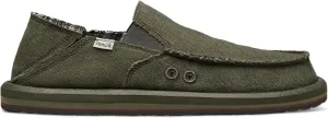 Sanuk Mens Donny Hemp Loafers | Mens Shoes | Slip On Shoes for Men | Men's Slip-on Loafers | Memory Foam Footbed