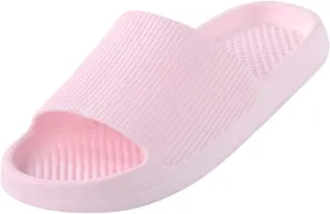 Slides for Men Slides for Women Cloud Slippers Men Shower Shoes Women Soft Sole Indoor Outdoor Comfortable Slippers