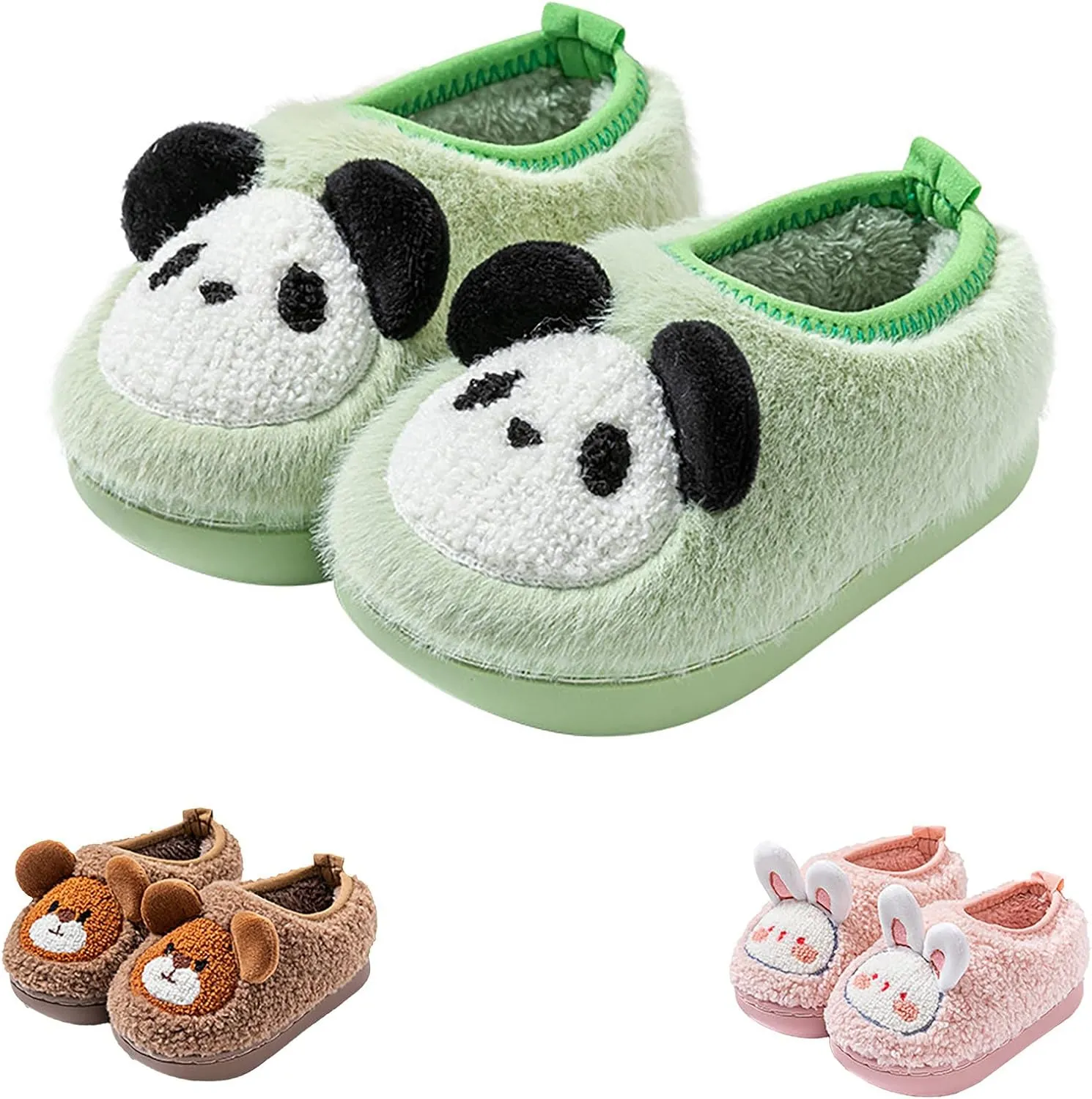 Slippers Baby Boy Children's Cotton Slippers Winter Boys And Girls Home Indoor Cute Padded Wool Baby Boy Slipper
