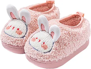 Slippers Baby Boy Children's Cotton Slippers Winter Boys And Girls Home Indoor Cute Padded Wool Baby Boy Slipper