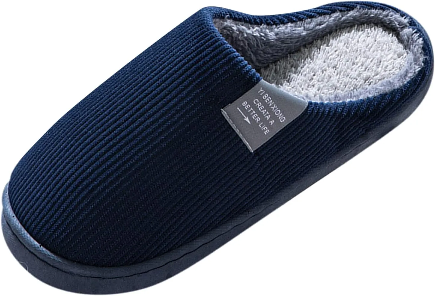 Slippers for Women Indoor Outdoor Non Slip Women House Shoes with Support Winter Slippers for Men Black Warm Slippers for Women Cute Ugly Christmas Sweater for Women Gifts for Husband 2023