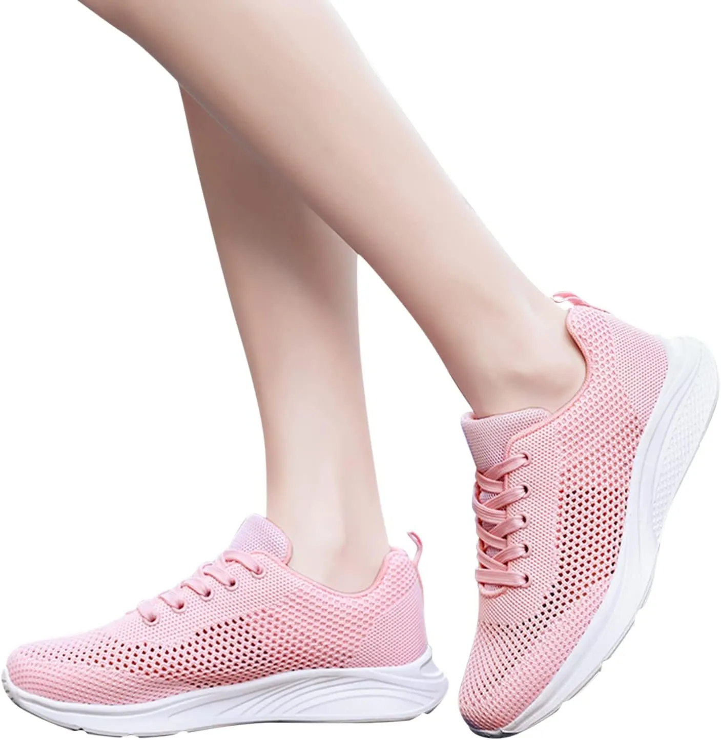 Sneakers for Women Walking Shoes Casual Lace Up Running Shoes for Men Slip On Men's Casual Shoes White Sneakers Platform Tennis Shoe Cross Trainer Shoe