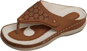 Summer Sandals for Women 2025 Arch Support Comfortable Summer Slip On Peep Toe Orthopedic Slingback Wedges Slippers Supportive Wide Width Non-Slip Lightweight Walking Going Out Flip Flops