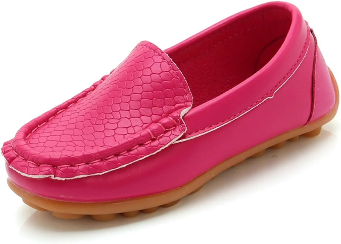 Toddler Little Kid Boys Girls Soft Slip On Loafers Dress Flat Shoes Boat Shoes Casual Shoes Slip on Shoes for Girls