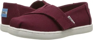 TOMS Kids Baby Boy's Alpargata (Infant/Toddler/Little Kid) Burgundy Canvas