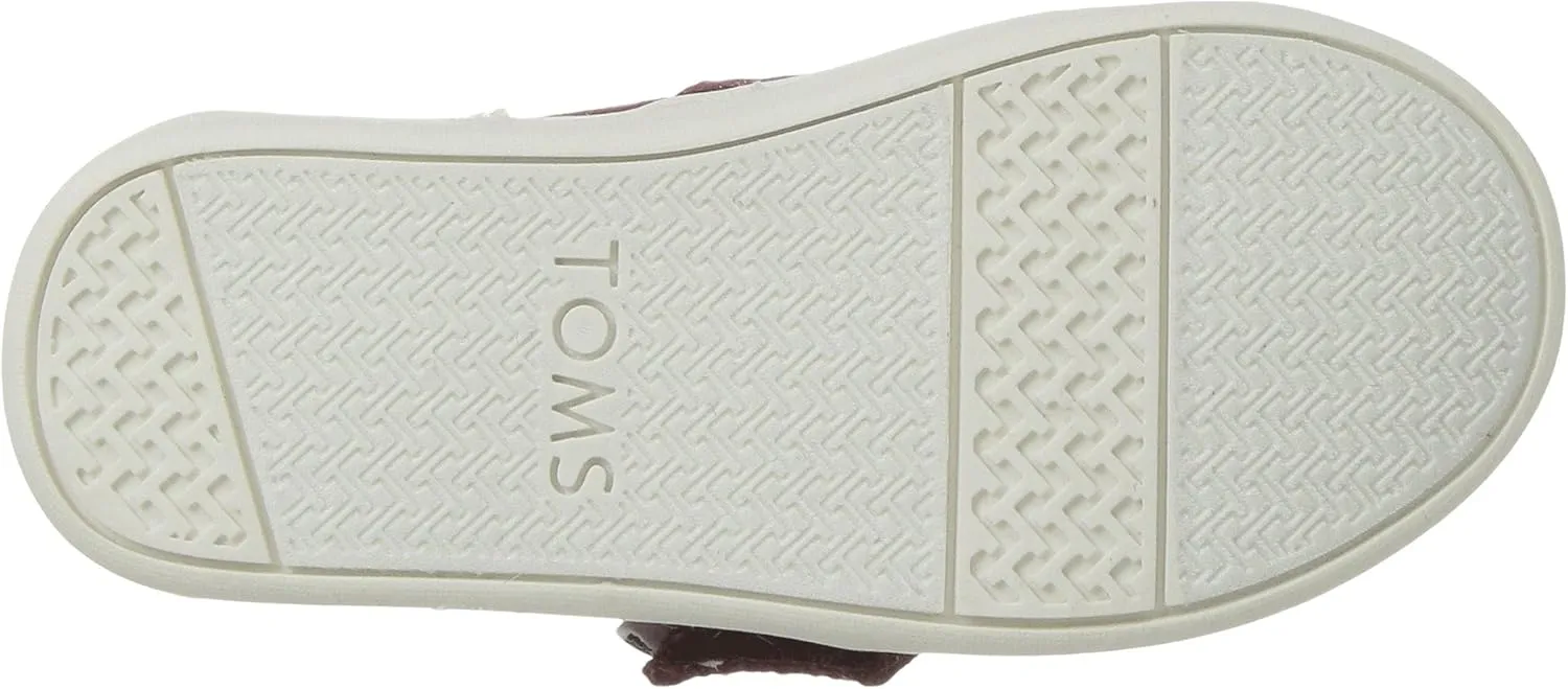 TOMS Kids Baby Boy's Alpargata (Infant/Toddler/Little Kid) Burgundy Canvas