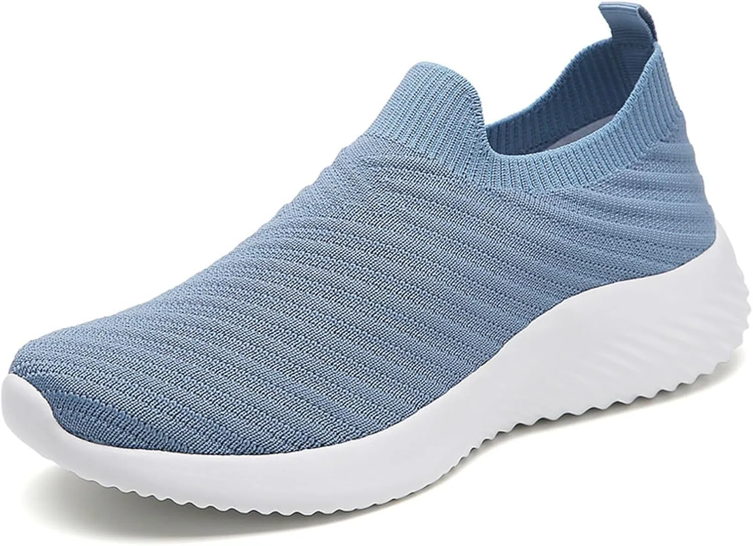 Walking Shoes Women Comfort Slip On Walking Shoes Casual Comfortable Lightweight Breathable Mesh Sock Shoe