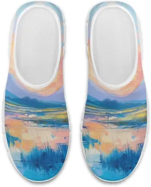 Walking Sneakers for Women Casual Slip On Shoes