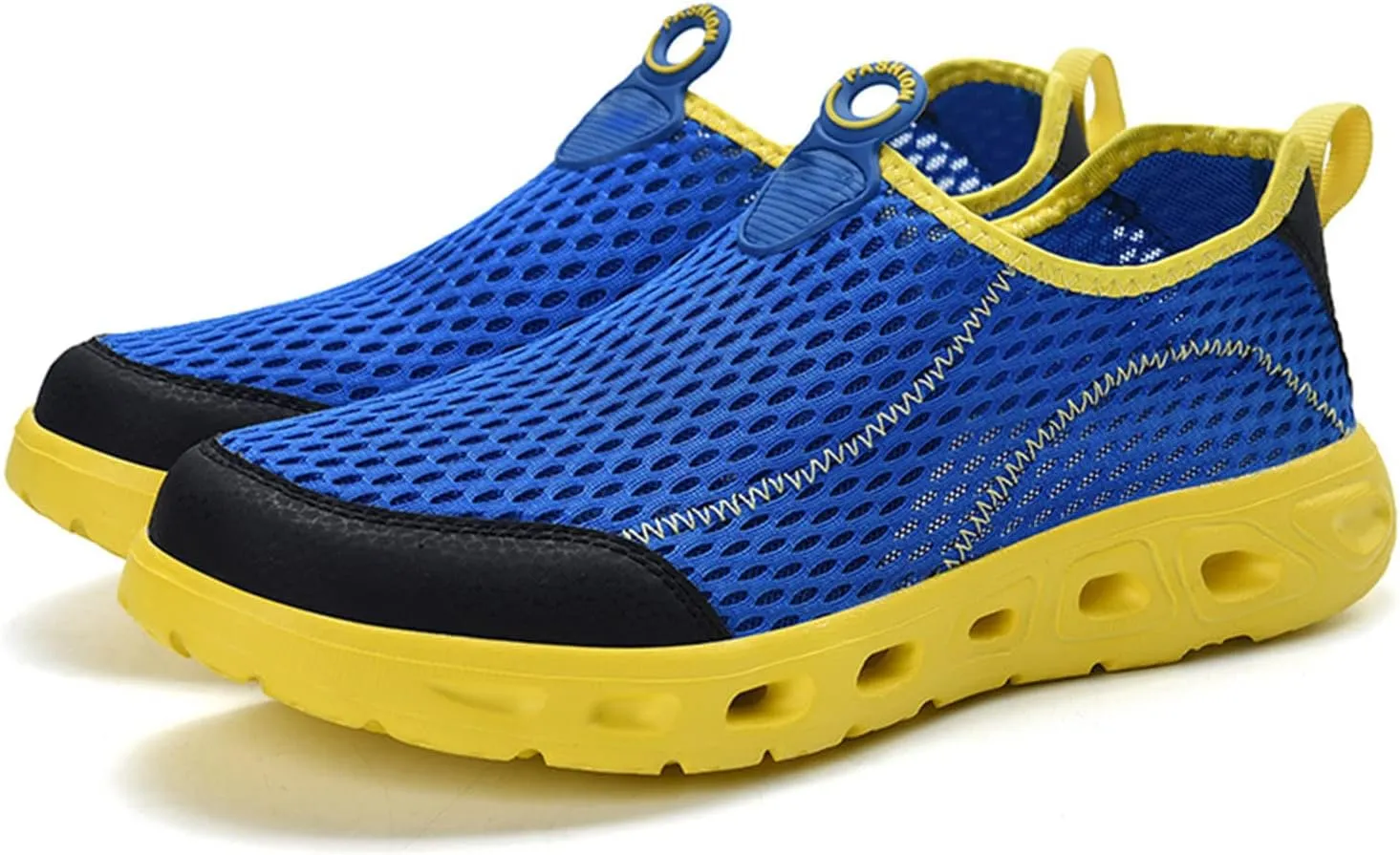 Wide Walking Shoes for Men Casual Sneaker Mesh Breathable Walking Shoe Comfortable & Light-Weight Stretch Shoes
