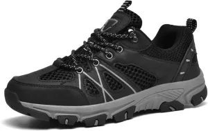 Wide Walking Shoes, Men's Outdoor Travel Shoes Big Size Men's Shoes Field Climbing Casual Hiking Shoes