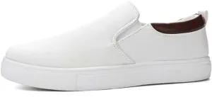 YAXE Men's Slip On Canvas Loafers Casual Skateboarding Shoes